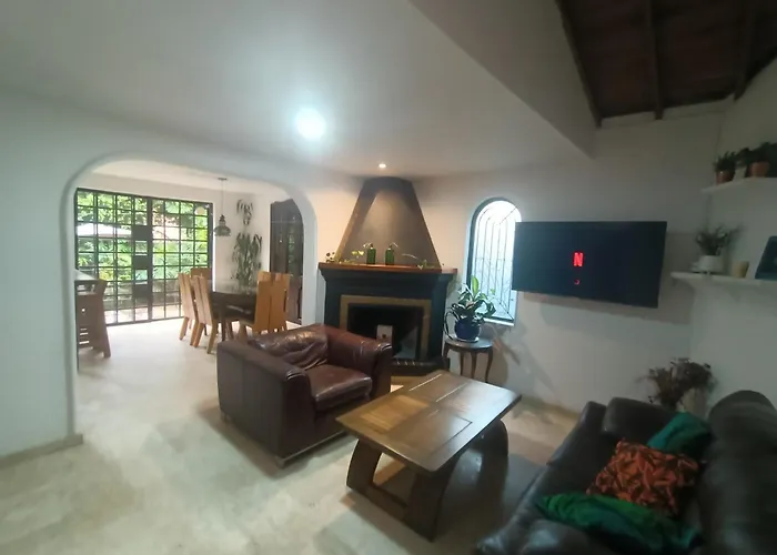 Casa Campestre Con Terraza Para 10 Poblado S Lucas 108